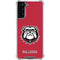 University of Georgia Bulldogs Logo Galaxy S21 FE Clear Case